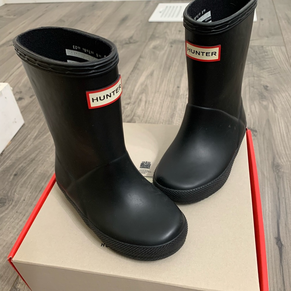 Toddler hunter rain boots